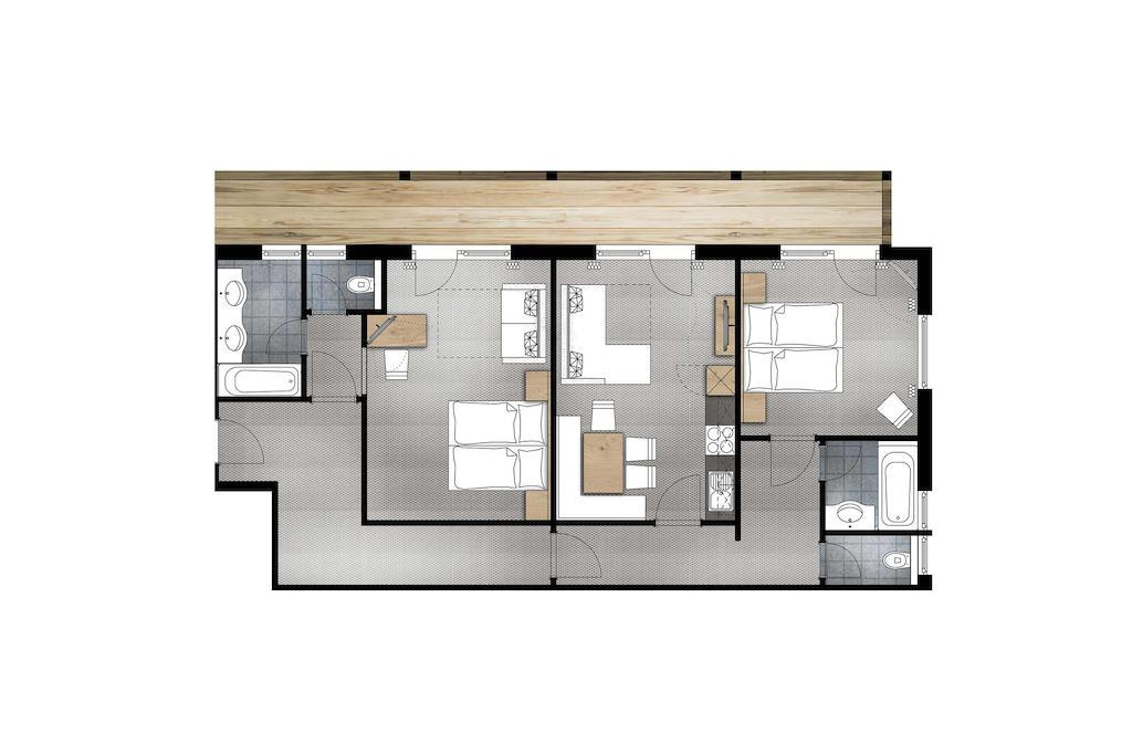 Gurglhof Apartmenthaus Obergurgl Camera foto